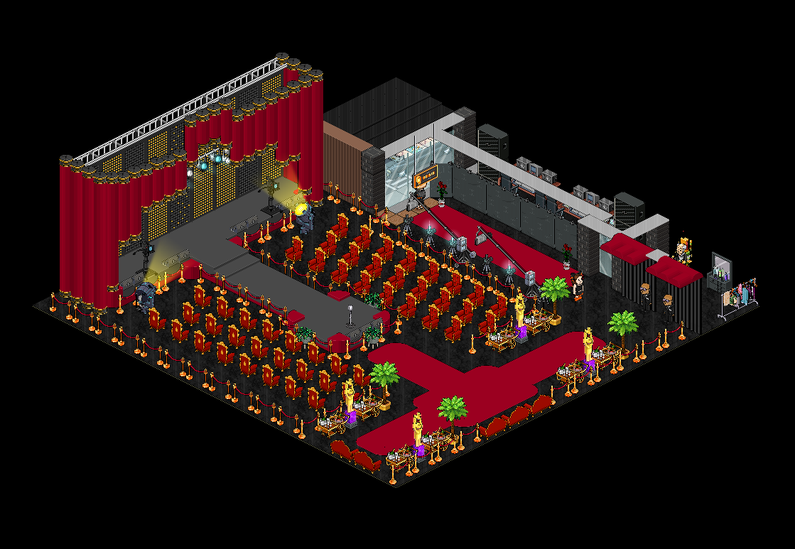 Quarto Inauguração Rádio Habbler